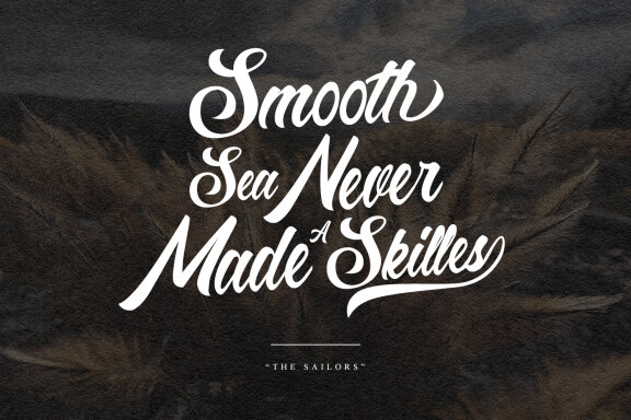 Sailors Batavia Beautiful Script Font