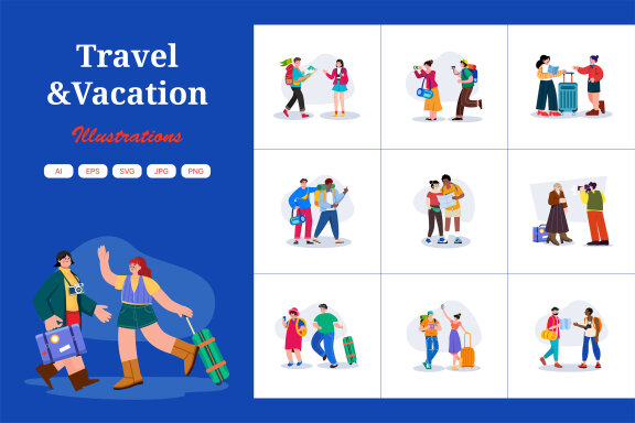 M746_Travelling People characters_Part 2