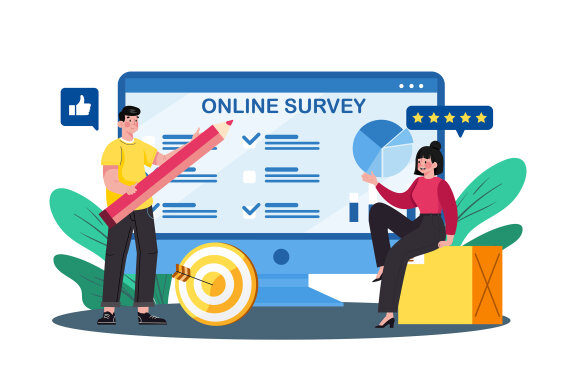 M739_Online Survey Illustration Pack 1