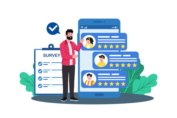 M739_Online Survey Illustration Pack 1
