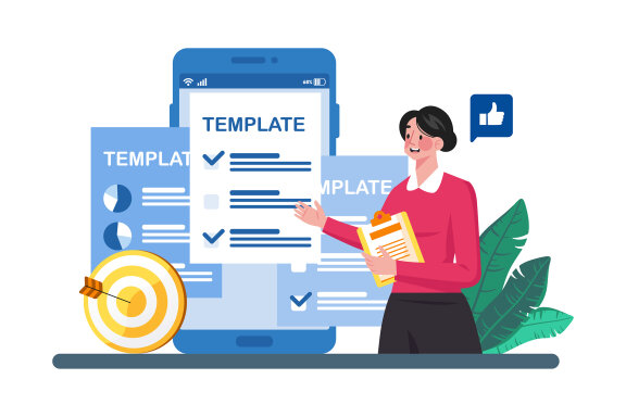 M739_Online Survey Illustration Pack 1