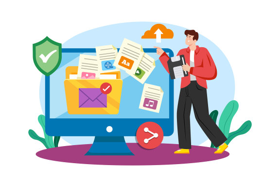 M738_Email Service Illustration Pack 1