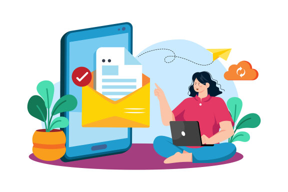 M738_Email Service Illustration Pack 1