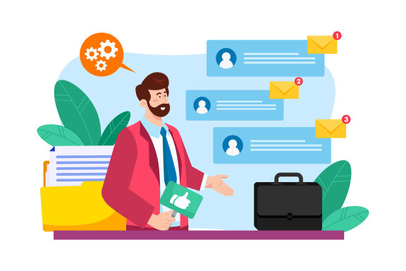 M738_Email Service Illustration Pack 1