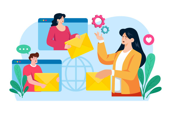 M738_Email Service Illustration Pack 2