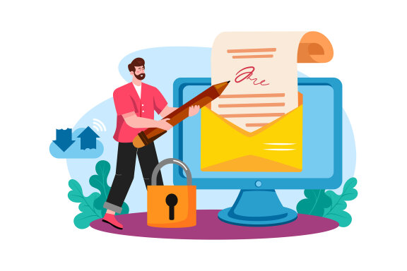 M738_Email Service Illustration Pack 2