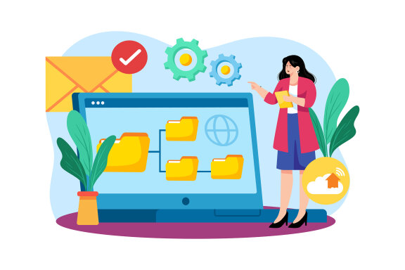 M738_Email Service Illustration Pack 2