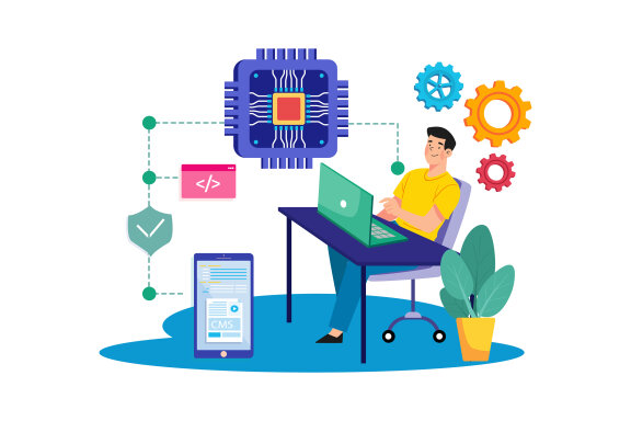 M737_Artificial intelligence Illustration Pack 1