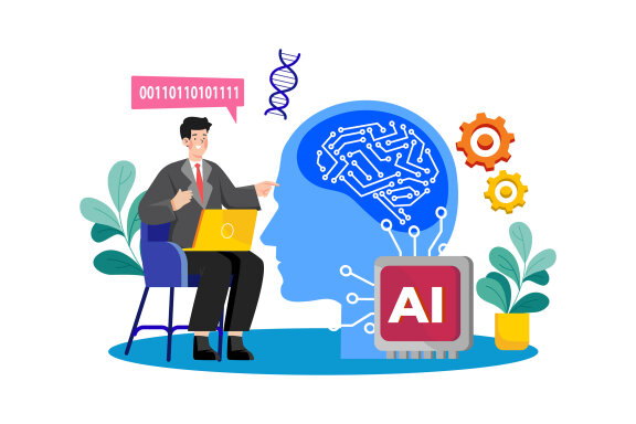 M737_Artificial intelligence Illustration Pack 2