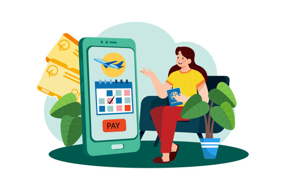 M736_ Social Network Illustration Pack 1