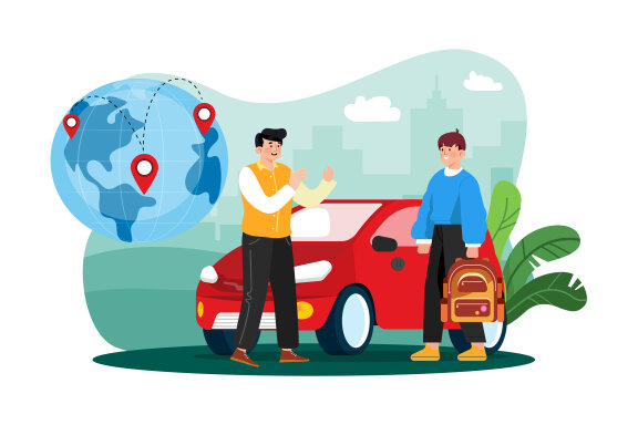 M736_ Social Network Illustration Pack 1