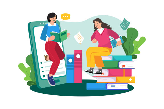 M736_ Social Network Illustration Pack 2