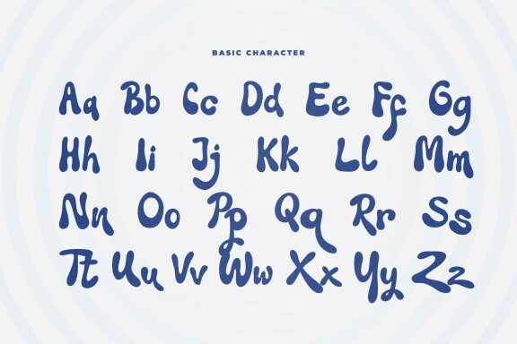 Slushy Delight | Bold Bubbly Font
