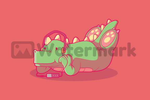 Chillin Dino