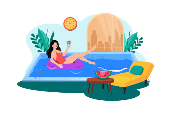 M734_Morning Activity Illustration Pack 1