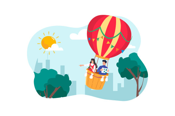 M734_Morning Activity Illustration Pack 1