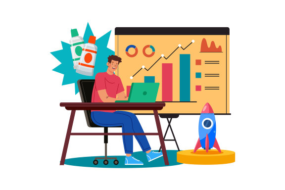 M729_ Multitasking Concept Illustration Pack