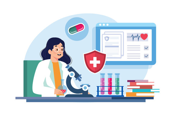 M716_Healthcare & Medical Illustration Pack 1