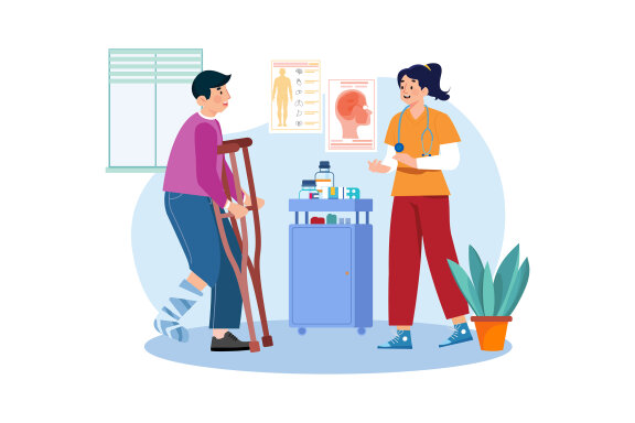 M716_Healthcare & Medical Illustration Pack 1