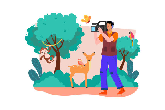 M714_Video Creator Illustration Pack 2