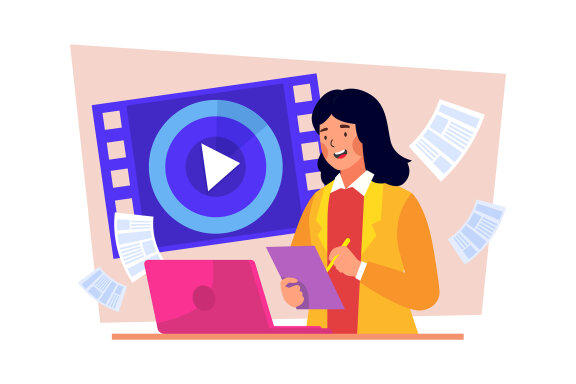 M714_Video Creator Illustration Pack 2