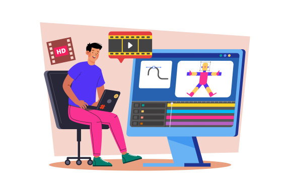 M714_Video Creator Illustration Pack 2