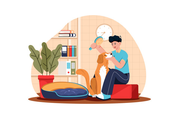 M703_Pet Love Illustration Pack