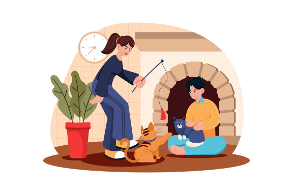 M703_Pet Love Illustration Pack
