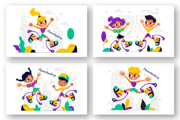 9 Powerbocking Sport Illustration