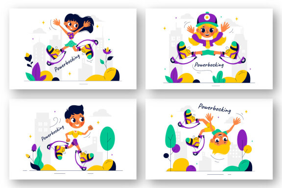 9 Powerbocking Sport Illustration