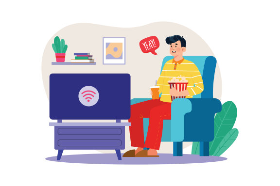 M698_Video Streaming Illustration Pack 2