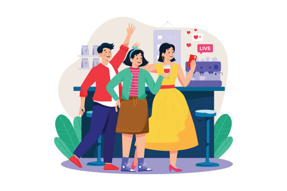 M698_Video Streaming Illustration Pack 2