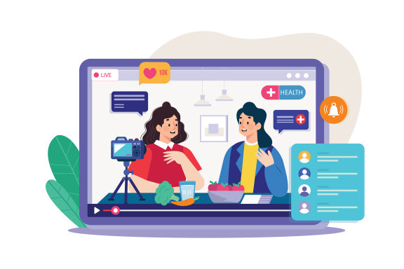 M698_Video Streaming Illustration Pack 1