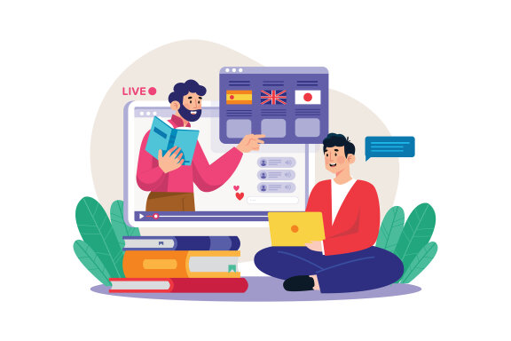 M698_Video Streaming Illustration Pack 1
