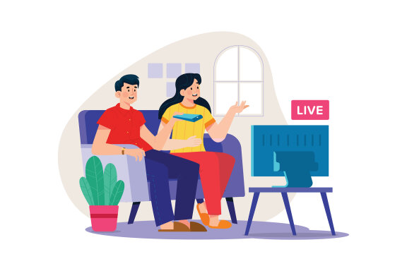 M698_Video Streaming Illustration Pack 1