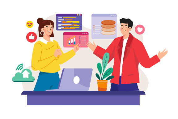 M695_Data Analysis Illustration Pack 