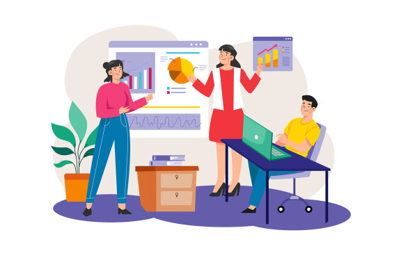 M695_Data Analysis Illustration Pack 