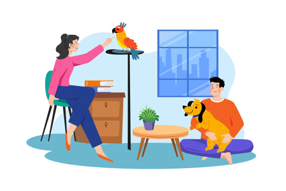 M694_Pet Love Illustration Pack