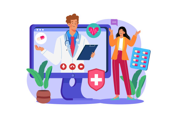 M691_Healthcare & Medical Illustration Pack