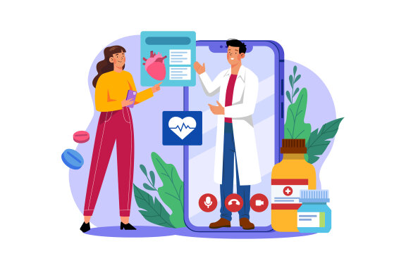 M691_Healthcare & Medical Illustration Pack