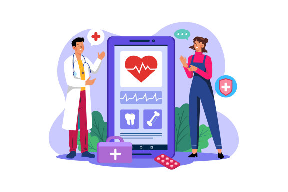 M691_Healthcare & Medical Illustration Pack