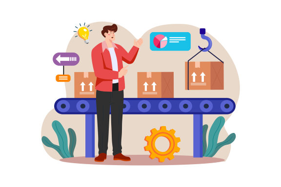 M684_Production Automation Illustration Pack 1