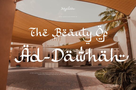 Kafillah | Arabic Style Typeface