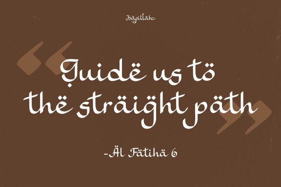 Kafillah | Arabic Style Typeface
