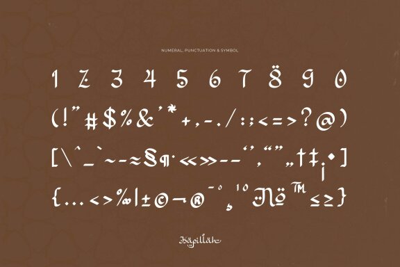 Kafillah | Arabic Style Typeface