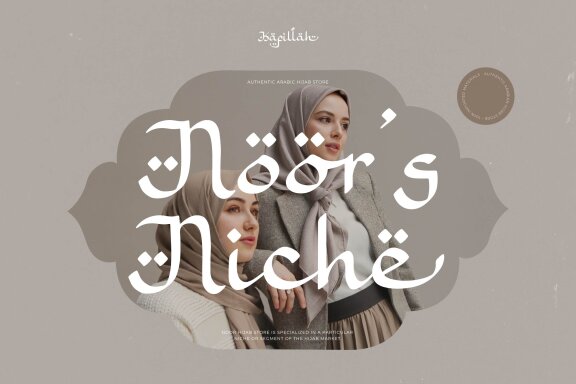 Kafillah | Arabic Style Typeface