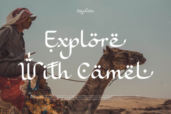 Kafillah | Arabic Style Typeface