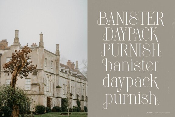 Ganiqsa | Display Elegant Serif