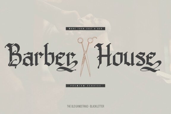Old Gangstriad | Blackletter Typeface