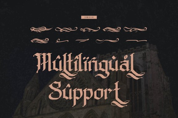 Old Gangstriad | Blackletter Typeface
